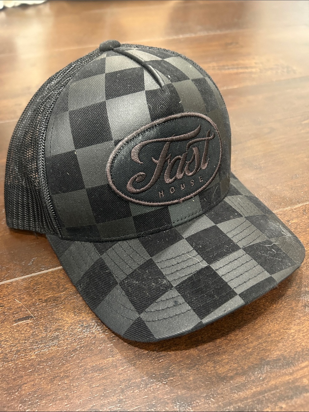 fasthouse checkered hat